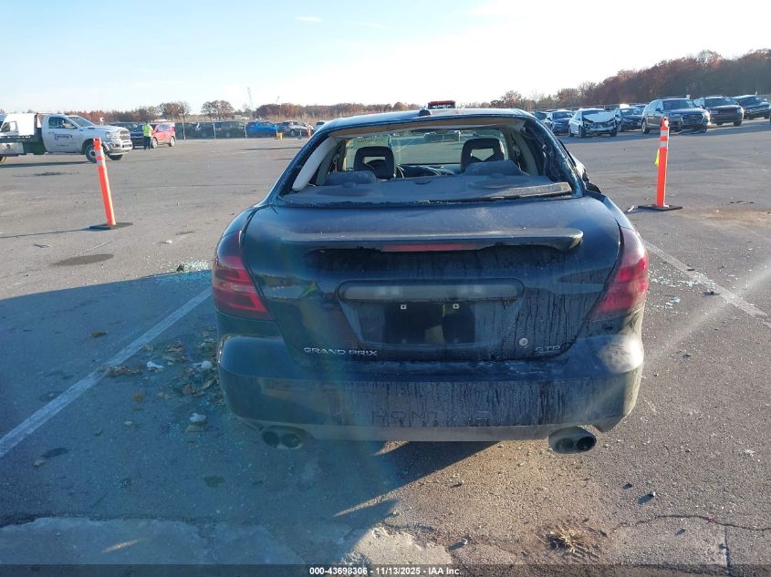 2004 Pontiac Grand Prix Gtp VIN: 2G2WR524541368136 Lot: 43698306