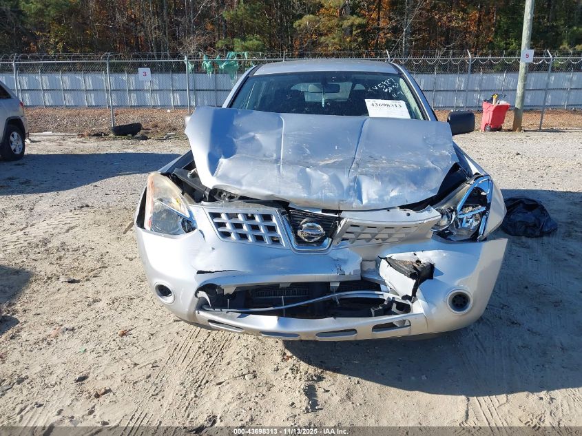 2009 Nissan Rogue S VIN: JN8AS58T19W325927 Lot: 43698313