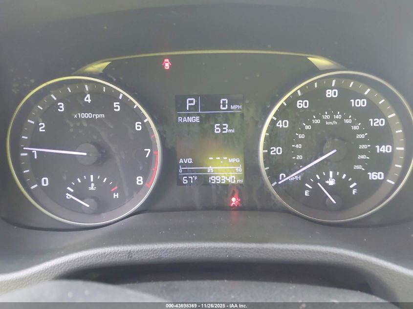 2017 Hyundai Elantra Se VIN: KMHD84LF5HU099741 Lot: 43698369