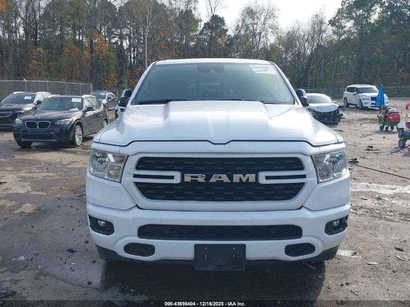 2022 Ram 1500 Big Horn 4X4 5'7 Box VIN: 1C6SRFFT1NN424145 Lot: 43698404
