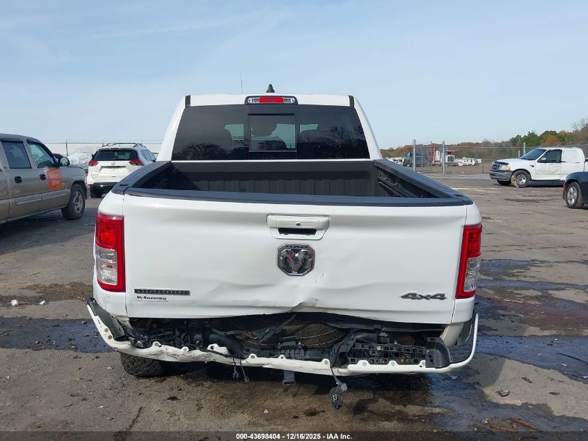 2022 Ram 1500 Big Horn 4X4 5'7 Box VIN: 1C6SRFFT1NN424145 Lot: 43698404