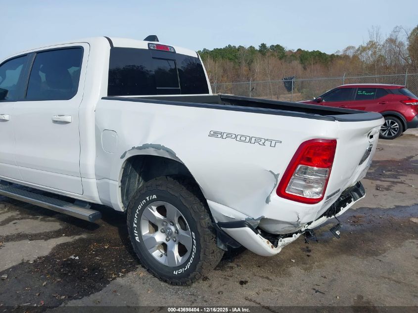 2022 Ram 1500 Big Horn 4X4 5'7 Box VIN: 1C6SRFFT1NN424145 Lot: 43698404