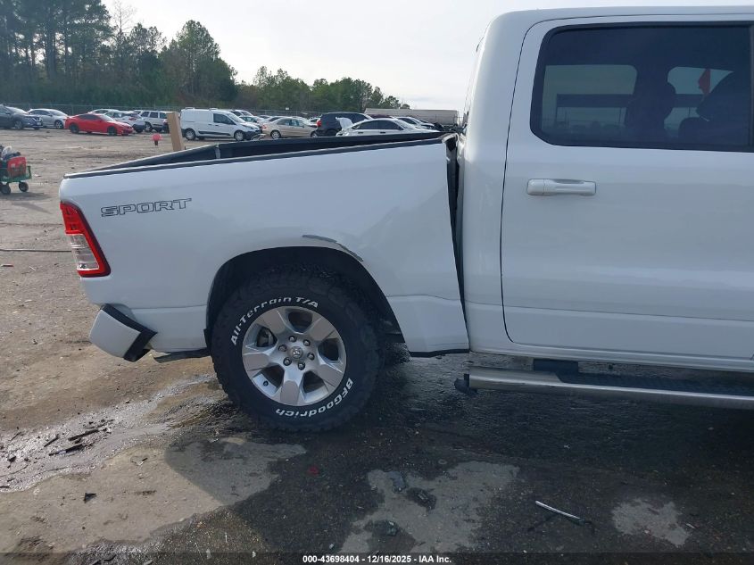 2022 Ram 1500 Big Horn 4X4 5'7 Box VIN: 1C6SRFFT1NN424145 Lot: 43698404