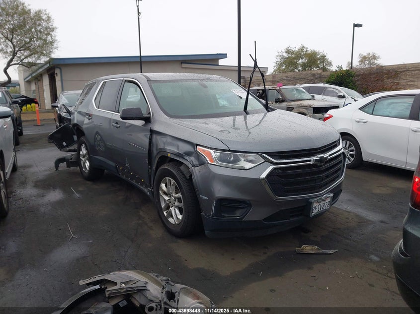 2020 CHEVROLET TRAVERSE FWD LS - 1GNERFKW6LJ203951