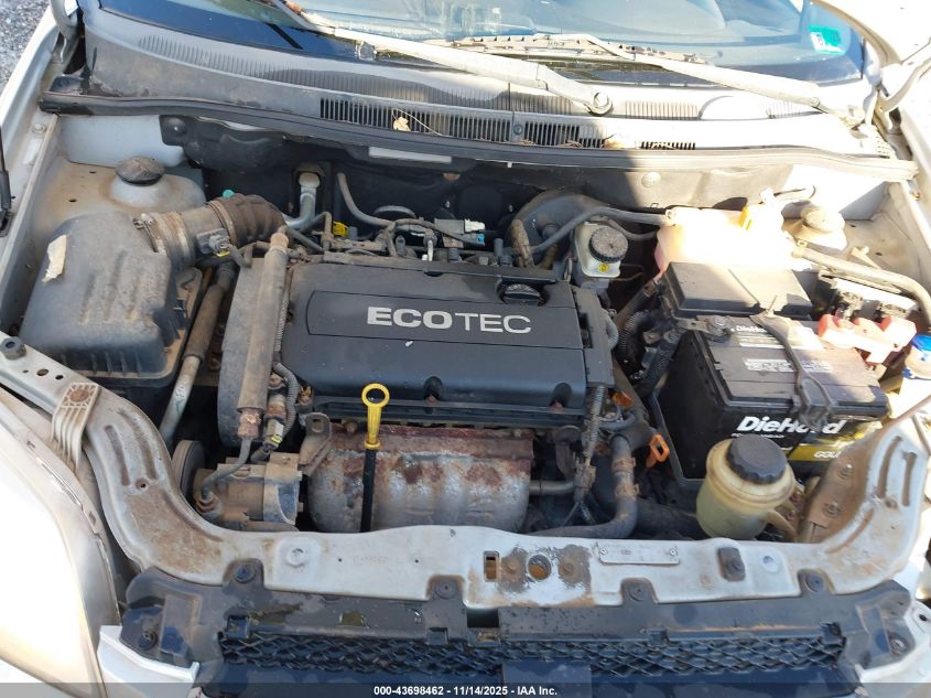 2011 Chevrolet Aveo 1Lt VIN: KL1TD5DE0BB186304 Lot: 43698462