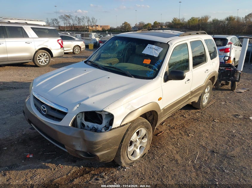 2002 Mazda Tribute Es V6/Lx V6 VIN: 4F2YU09142KM32696 Lot: 43698482