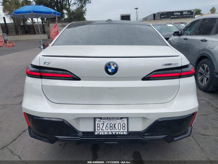 2023 BMW I7 xDrive60 VIN: WBY53EJ01PCN77765 Lot: 43698485