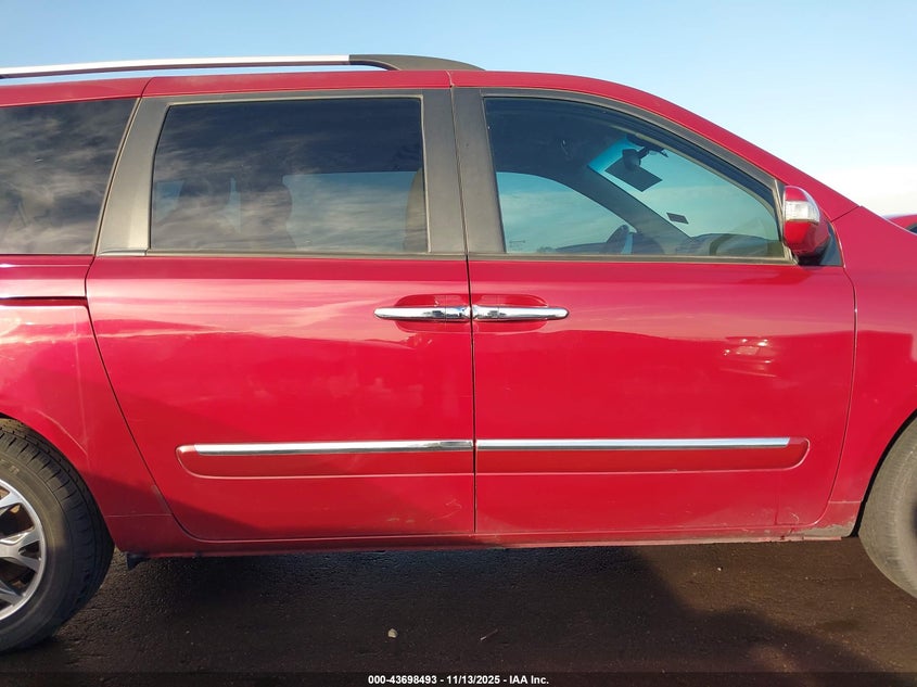 2014 Kia Sedona Ex VIN: KNDMH4C79E6545435 Lot: 43698493