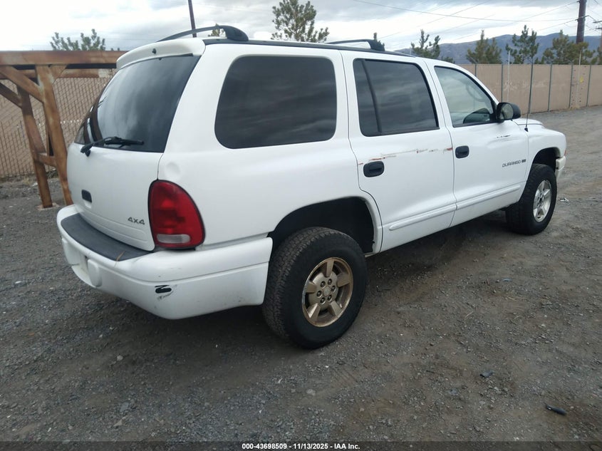 1B4HS28Z21F570959 2001 DODGE DURANGO photo no. 4