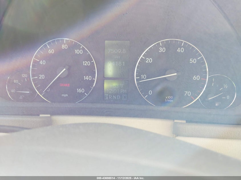 2005 Mercedes-Benz C 240 Luxury VIN: WDBRF61J15A727423 Lot: 43698514