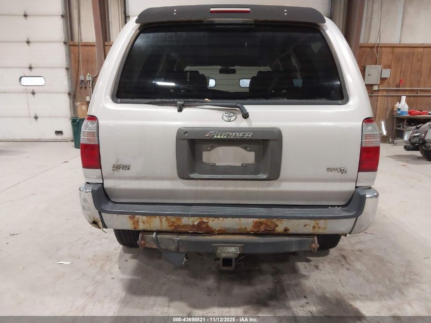 1997 Toyota 4Runner Sr5 V6 VIN: JT3HN86R8V0077901 Lot: 43698521