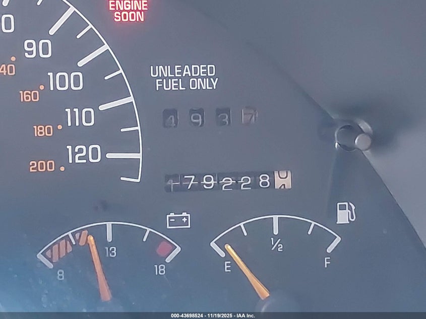 1996 Pontiac Firebird VIN: 2G2FS22K7T2200234 Lot: 43698524