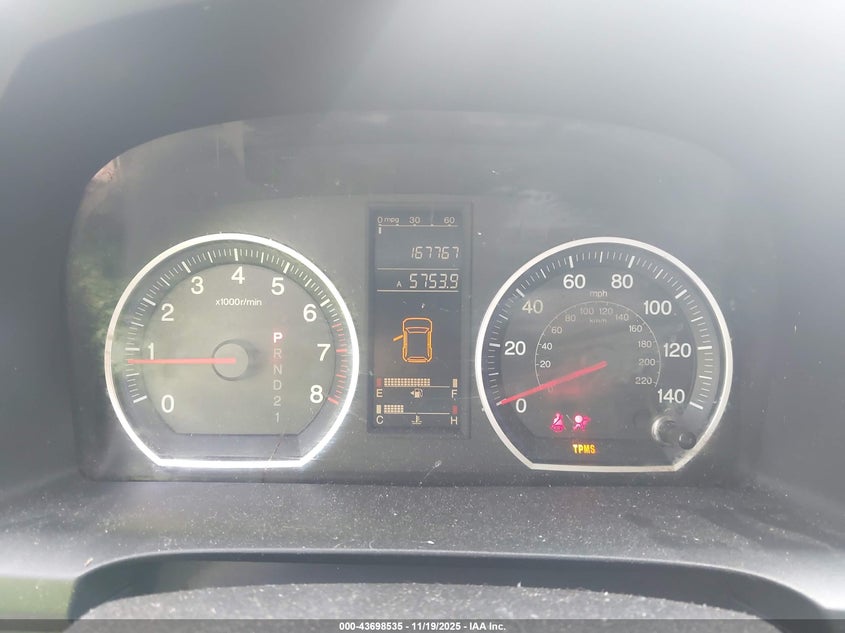 2008 Honda Cr-V Lx VIN: JHLRE383X8C017443 Lot: 43698535