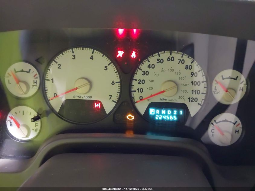 2006 Dodge Ram 2500 Slt/Sport VIN: 3D7KS28D66G106825 Lot: 43698561