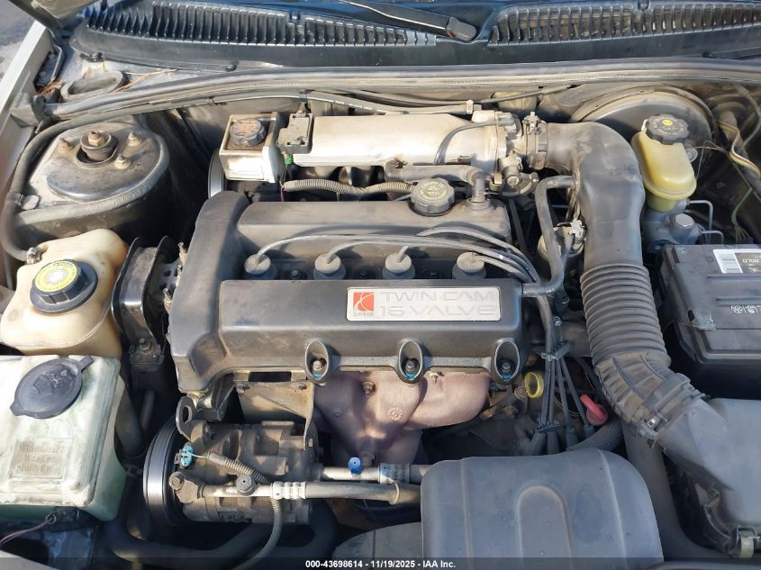 1998 Saturn Sl2 VIN: 1G8ZK5278WZ243885 Lot: 43698614