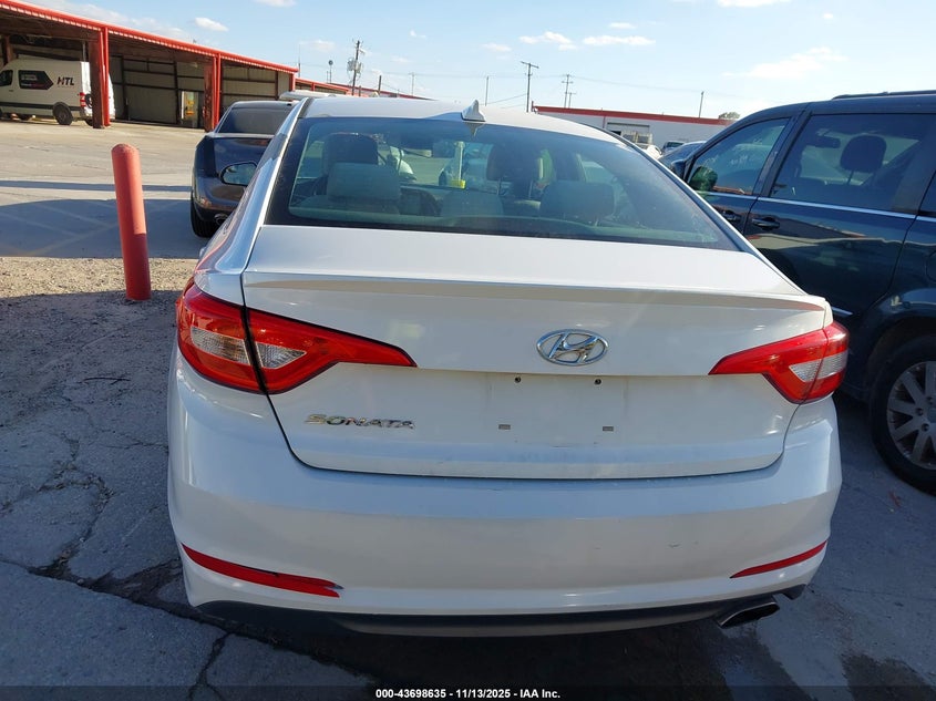 2016 Hyundai Sonata VIN: 5NPE24AFXGH418525 Lot: 43698635