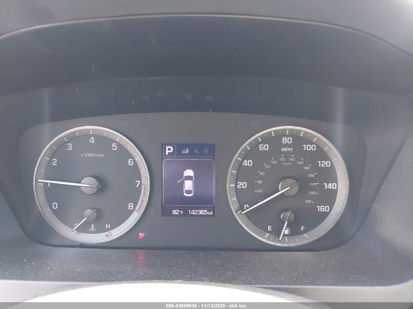 2016 Hyundai Sonata VIN: 5NPE24AFXGH418525 Lot: 43698635
