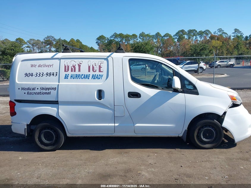 2014 Nissan Nv200 Sv VIN: 3N6CM0KN1EK702254 Lot: 43698651