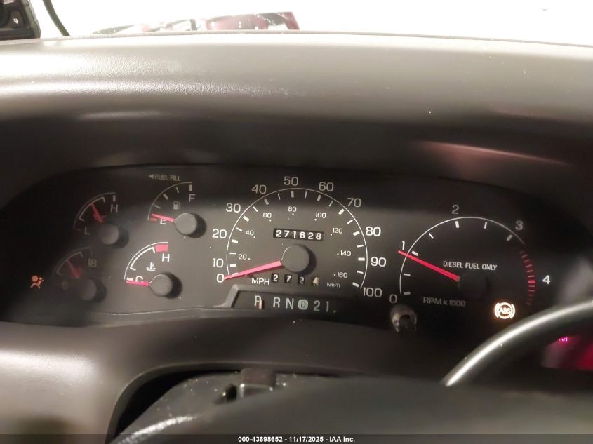 2000 Ford F-250 Lariat/Xl/Xlt VIN: 3FTNX20F0YMA32263 Lot: 43698652