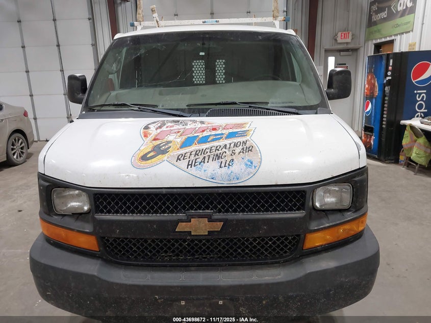 2013 Chevrolet Express 2500 Work Van VIN: 1GCWGGCGXD1123442 Lot: 43698672