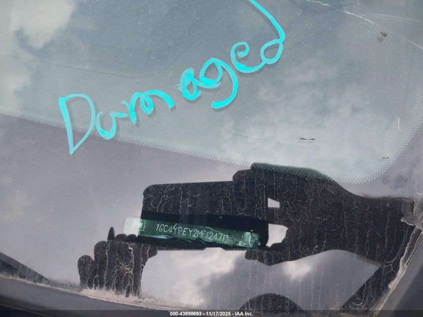 2021 Chevrolet Silverado 2500Hd 4Wd Standard Bed Ltz VIN: 1GC4YPEY2MF124713 Lot: 43698693