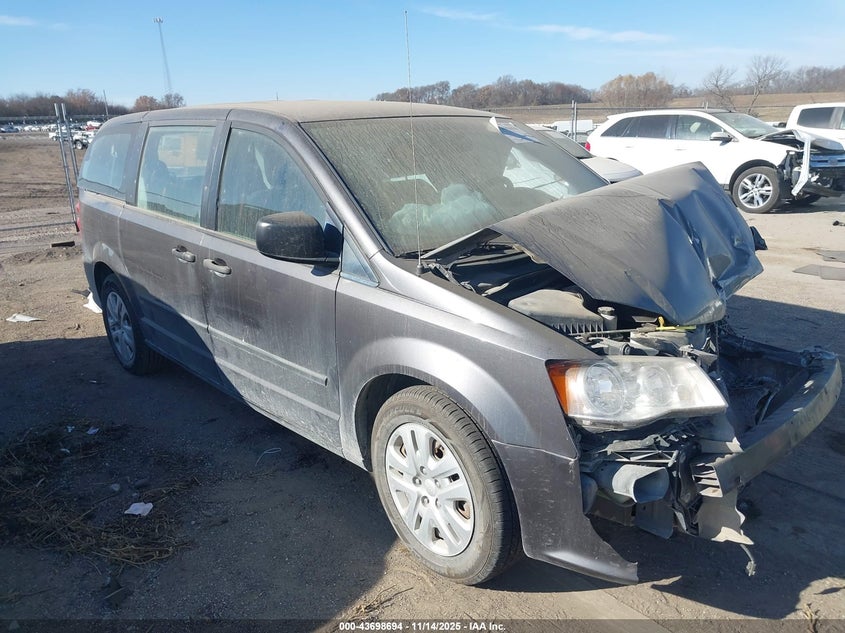 2016 DODGE GRAND CARAVAN AMERICAN VALUE PKG - 2C4RDGBG1GR400664
