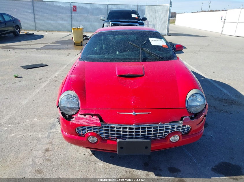 2005 Ford Thunderbird 50Th Anniversary VIN: 1FAHP60A95Y104219 Lot: 43698699