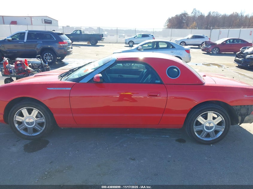 2005 Ford Thunderbird 50Th Anniversary VIN: 1FAHP60A95Y104219 Lot: 43698699