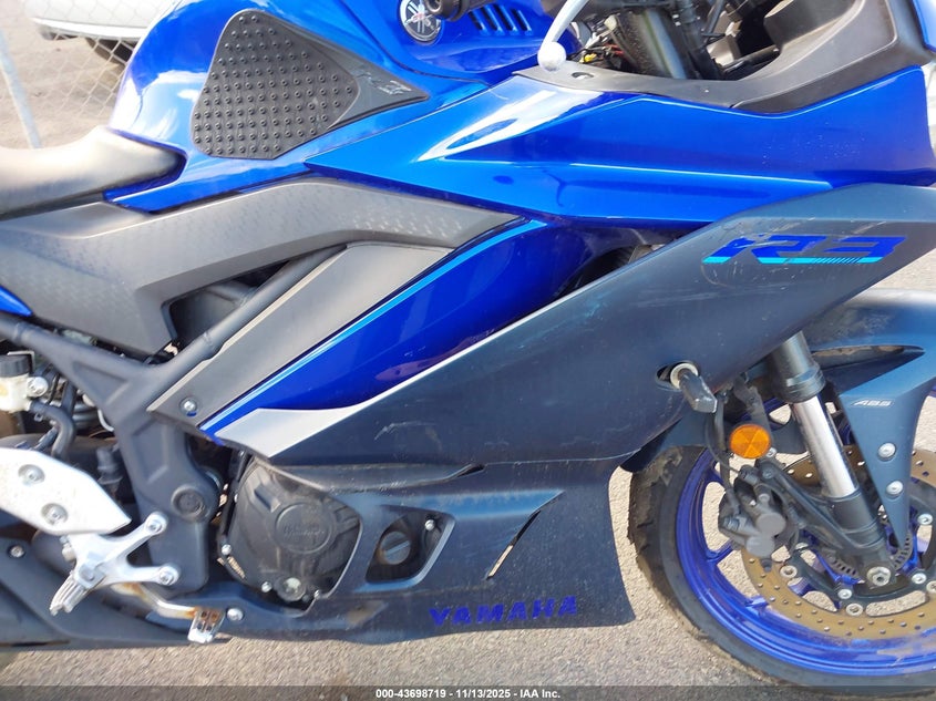 2022 Yamaha Yzfr3 A VIN: MH3RH18Y6NK008570 Lot: 43698719