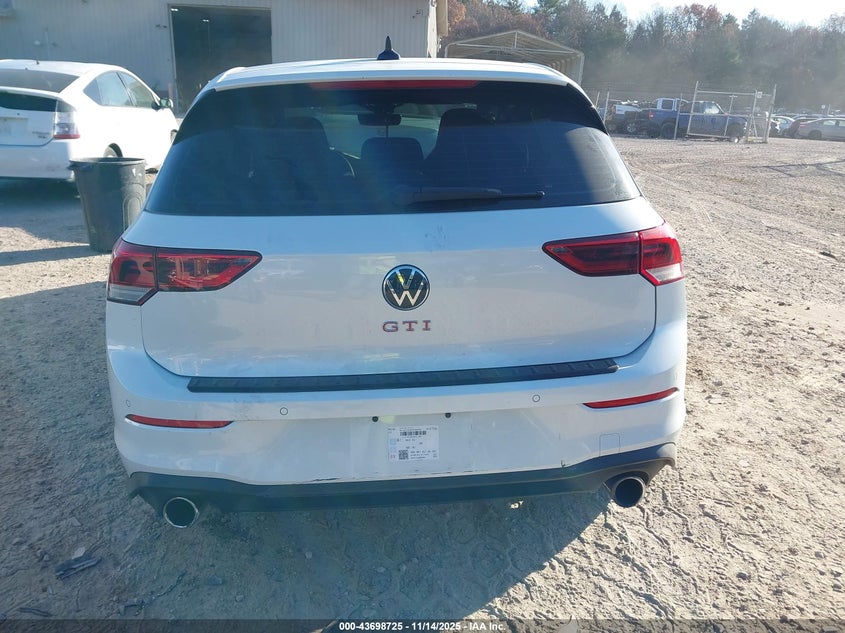 2024 Volkswagen Golf Gti 2.0T Autobahn VIN: WVWVA7CD1RW221840 Lot: 43698725