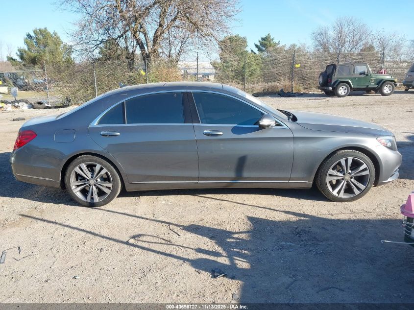 2016 Mercedes-Benz S 550 4Matic VIN: WDDUG8FB6GA237011 Lot: 43698727