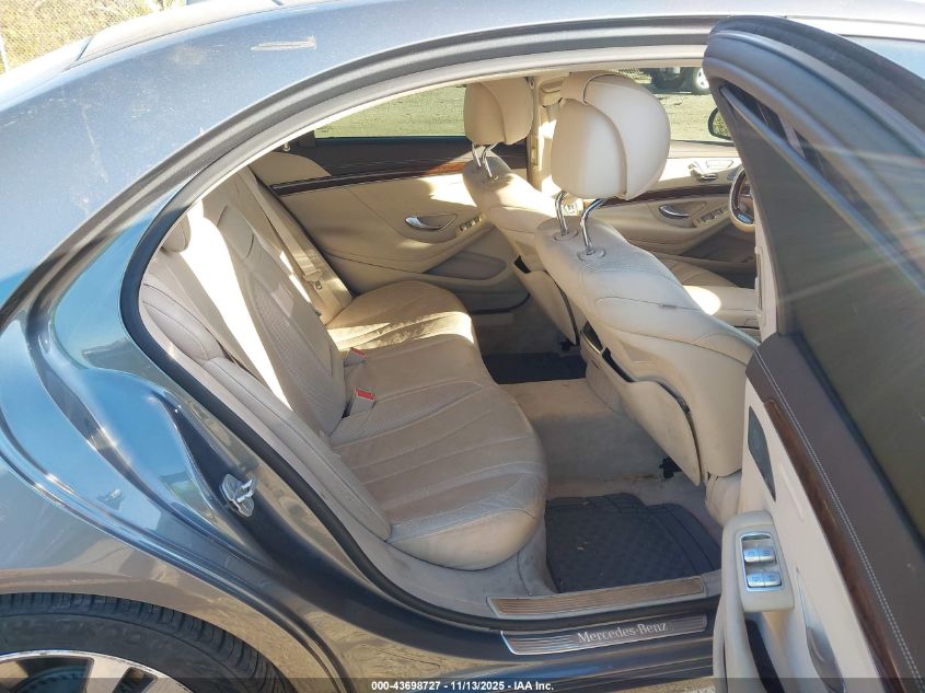 2016 Mercedes-Benz S 550 4Matic VIN: WDDUG8FB6GA237011 Lot: 43698727