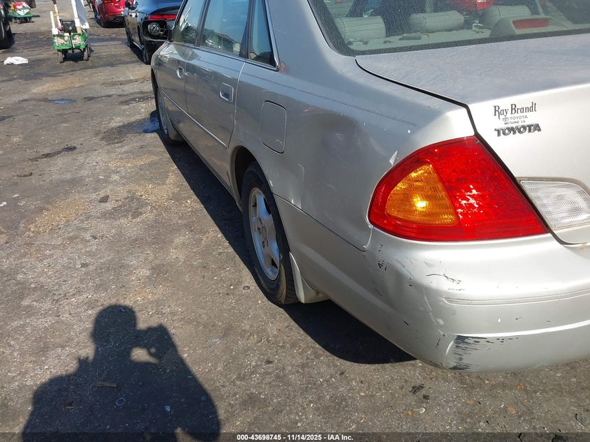 2001 Toyota Avalon Xl VIN: 4T1BF28B11U129198 Lot: 43698745