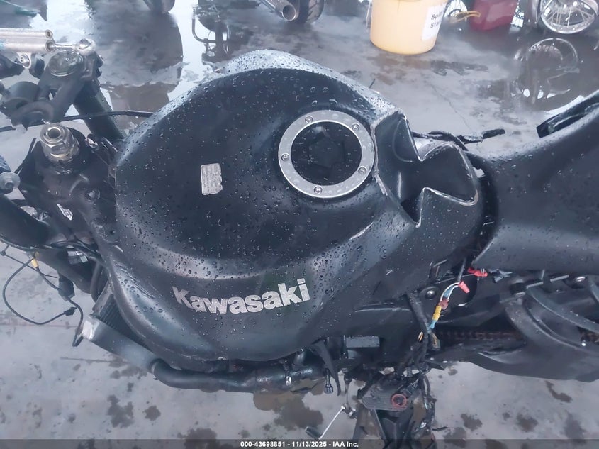 2009 Kawasaki Zx600 R VIN: JKAZX4R189A012436 Lot: 43698851