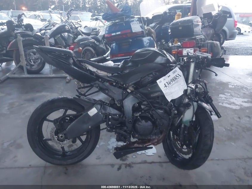2009 Kawasaki Zx600 R VIN: JKAZX4R189A012436 Lot: 43698851