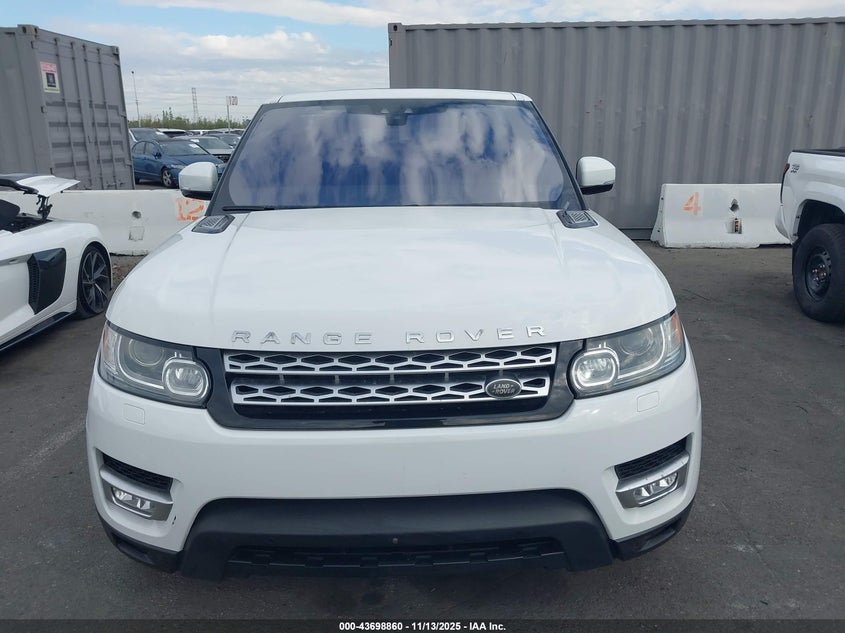 2017 Land Rover Range Rover Sport 3.0L V6 Supercharged Hse VIN: SALWR2FV7HA130564 Lot: 43698860