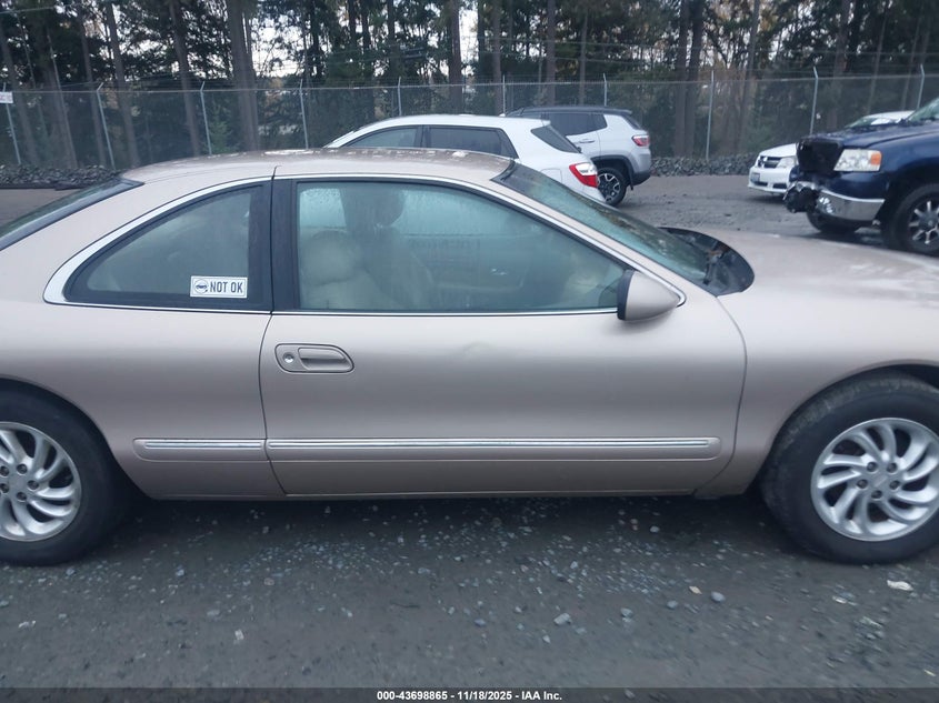 1997 Lincoln Mark Viii VIN: 1LNLM91V0VY678185 Lot: 43698865