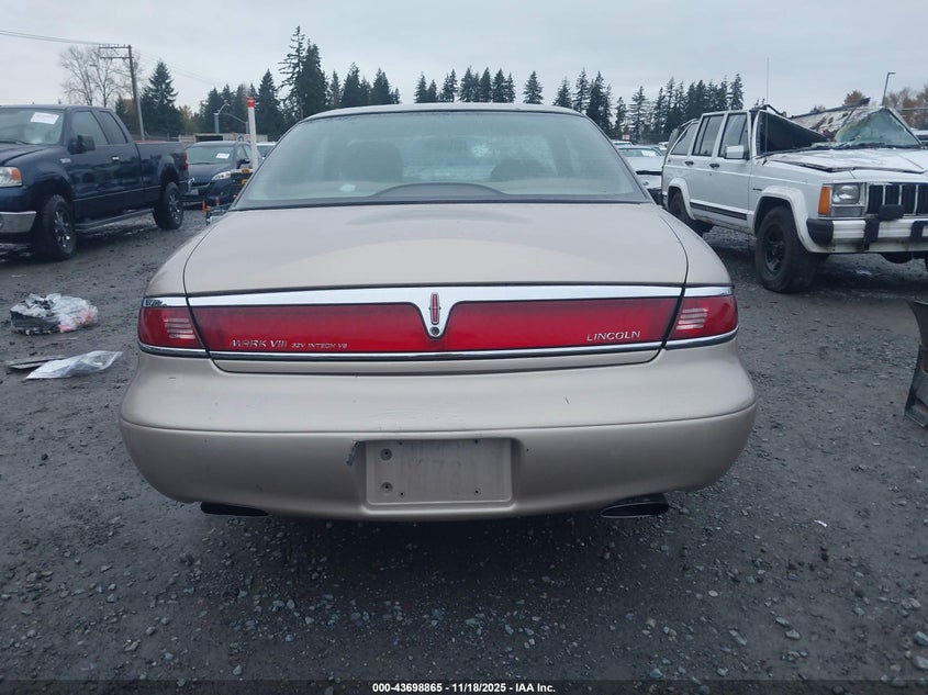 1997 Lincoln Mark Viii VIN: 1LNLM91V0VY678185 Lot: 43698865