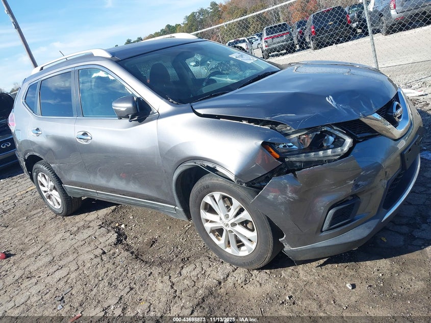 2015 NISSAN ROGUE SV - KNMAT2MV6FP538361