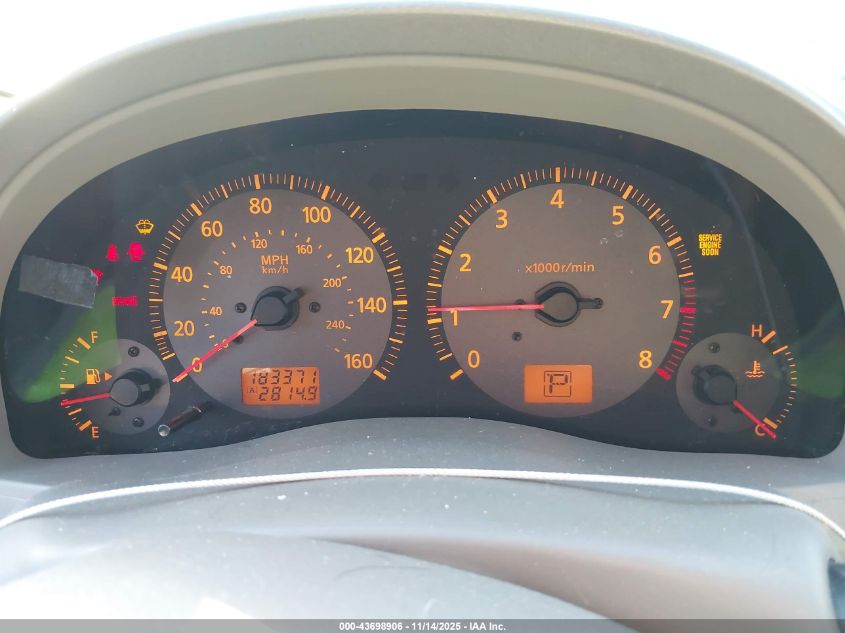 2004 Infiniti G35 VIN: JNKCV51E14M612632 Lot: 43698906