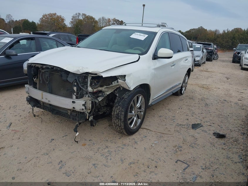 2013 Infiniti Jx35 VIN: 5N1AL0MN0DC345255 Lot: 43698958