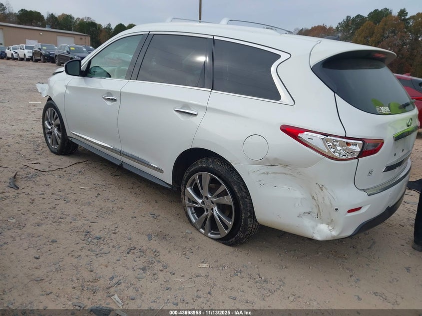 2013 Infiniti Jx35 VIN: 5N1AL0MN0DC345255 Lot: 43698958