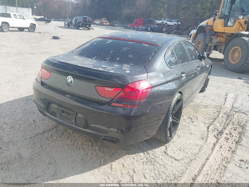 Vin: wba6d4c54hd977754, lot: 44194307, bmw 650i gran coupe 20174
