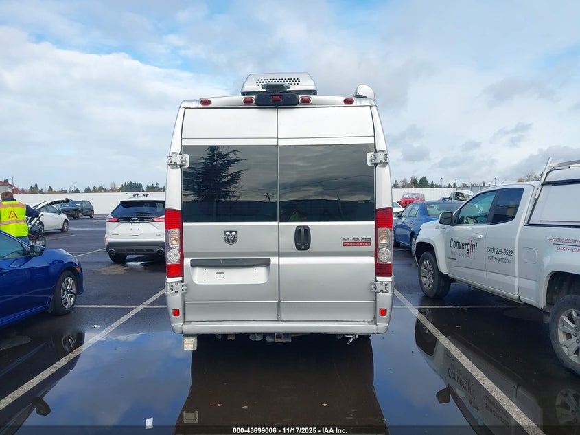 2020 Ram Promaster 3500 Cargo Van High Roof 159 Wb Ext VIN: 3C6URVJG2LE134267 Lot: 43699006