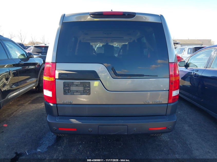 2007 Land Rover Lr3 V8 Hse VIN: SALAG25437A437060 Lot: 43699011