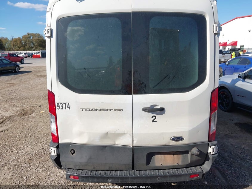 2019 Ford Transit-250 VIN: 1FTYR2CM7KKA69374 Lot: 43699024