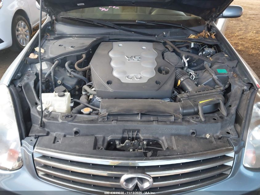 2006 Infiniti G35 VIN: JNKCV51EX6M508496 Lot: 43699038