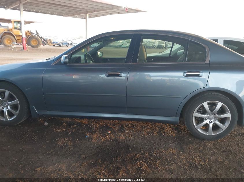 2006 Infiniti G35 VIN: JNKCV51EX6M508496 Lot: 43699038
