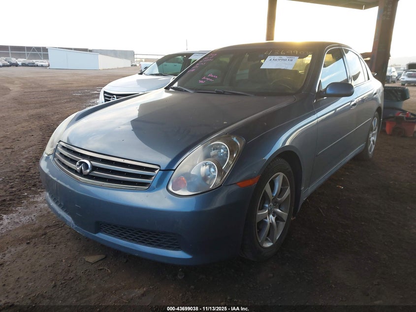 JNKCV51EX6M508496 2006 INFINITI G photo no. 2