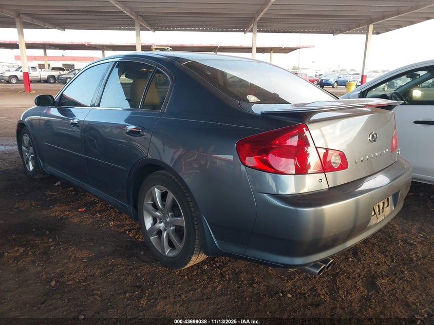 JNKCV51EX6M508496 2006 INFINITI G photo no. 3